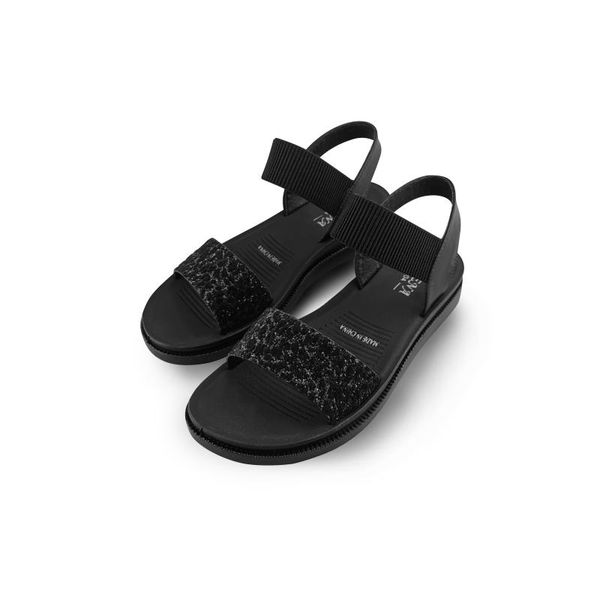 

women sandals summer beach bling crystal rome large size ladies platform, Black