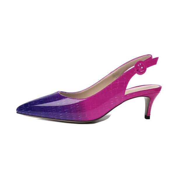 

dress shoes summer classic women sandals 6.5cm thin high-heeled pumps pointed toe patent leather fabric shallow women's, Black