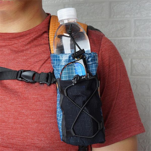 

water bottle outdoor travel bag shoulder strap cover external hanging large convenient accessory
