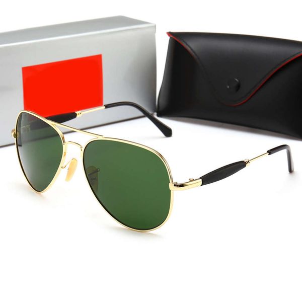 

sport eyewear designer brand fashion vintage pilot sunglasses women box new men uv400 sunglasses glass cases and with outdoor lens luxu rpfl, White;black