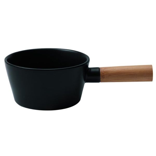 

1pc container simple ceramic soup noddle bowl salad fruit with handle bowls