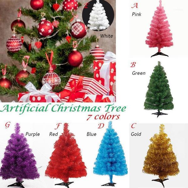

christmas decorations 60cm fashion artificial tree snowflake xmas plastic year home ornaments deskdecoration christmas1
