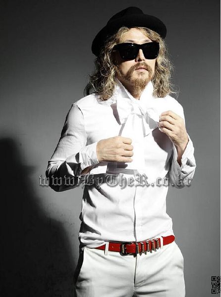 

xs-5xl personalized 2021 men's clothing male slim fashion handsome long-sleeve shirt plus size stage singer costumes casual shirts, White;black