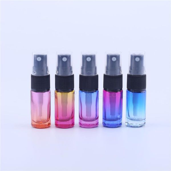 

storage bottles & jars 150pcs 5ml empty thick glass spray bottle for perfume 5cc container refillable cosmetic atomizer