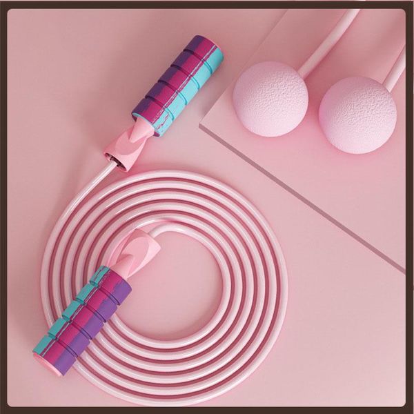 

women plastic skipping rope fitness kids workout portable equipment jumping exercise corde a sauter jump ropes