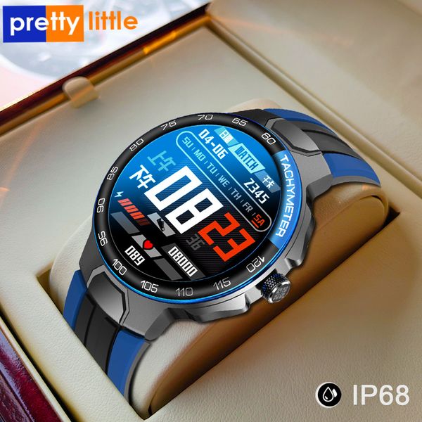 

smart watch men women ip68 waterproof bluetooth 5.0 24 exercise modes smartwatch e1-5 heart rate monitoring for android iosr ag, Slivery;brown