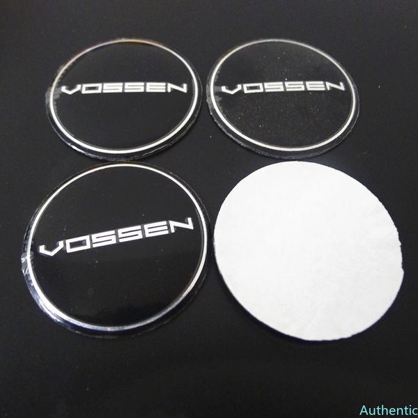 

4pcs 56mm for vossen wheel center hub cap emblem badge stickers car stying