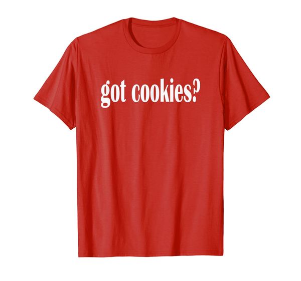 

got cookies i love cookies classic fit t shirt, White;black