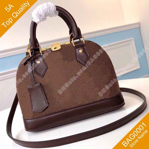 

5a ladies fashion shoulder alma small bb shell bag flower handbag with box b001 bag0001