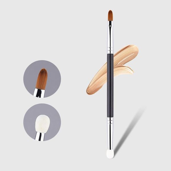

makeup brushes double ended concealer blending brush precision eye nose tools