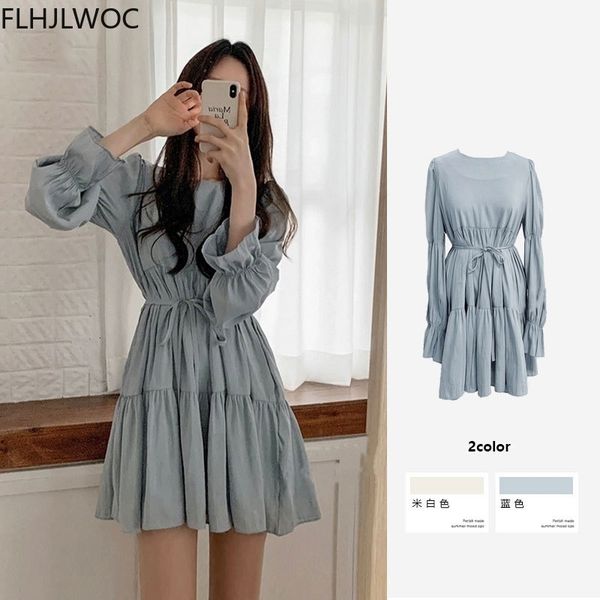 

casual dresses women chic korea japanese girls loose cute sweet k4v0, Black;gray
