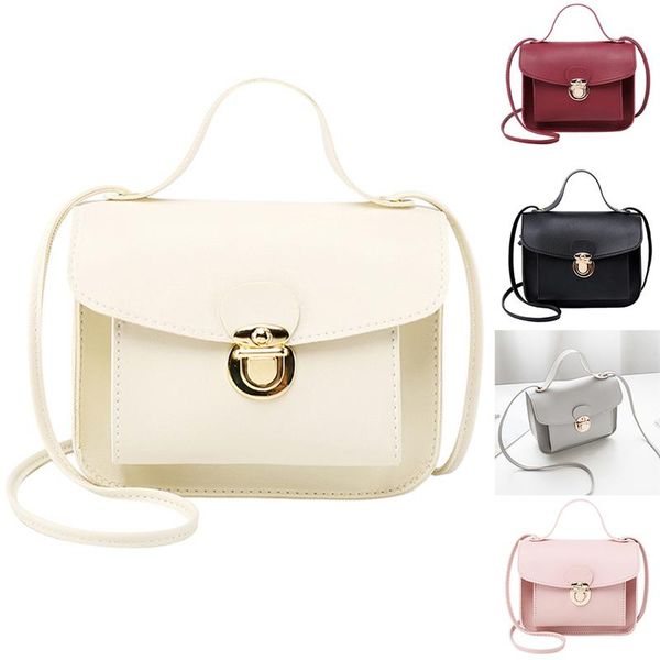 

evening bags women fashion pu leather shoulder small flap crossbody handbags handle tote messenger 2021