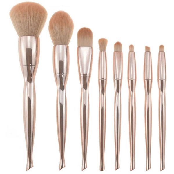 

makeup brushes 8 small waist brush set pink twist series beauty