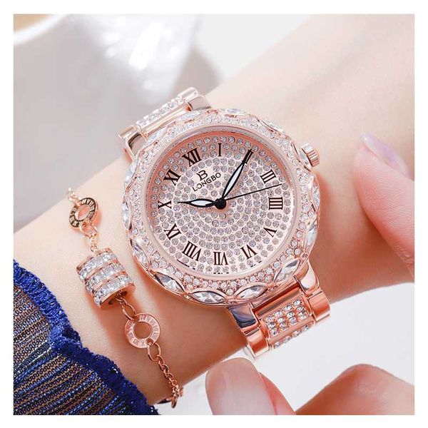 

wristwatches ladies watch fashion gypsophila quartz waterproof, Slivery;brown