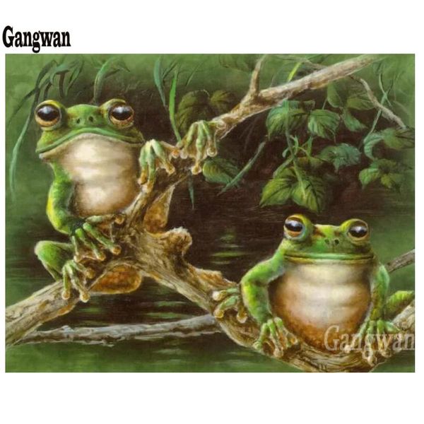 

diamond painting frogs background art 5d diy mosaic drill resin embroidery bead cross stitch kit needlework decoration home gift