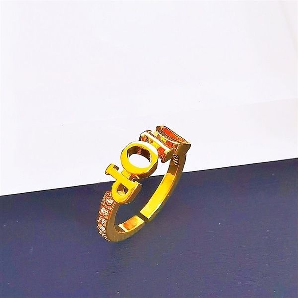 

designer jewelry letter adjustable fashion simple ring female 8n7w, Silver