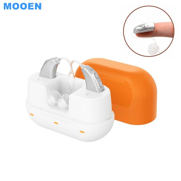 

2022 new mini ear hearing aids apparatus in ear invisible hearing aid assistant adjustable sound amplifier for deaf elderlyscouts