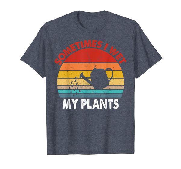 

sometimes i wet my plants t-shirt funny gardening shirt gift, White;black