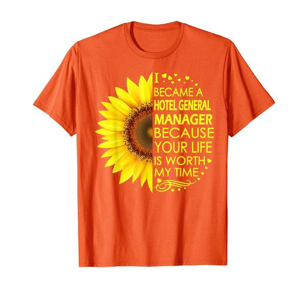 

I Became Hotel General Manager Sunflower T-Shirt, Mainly pictures
