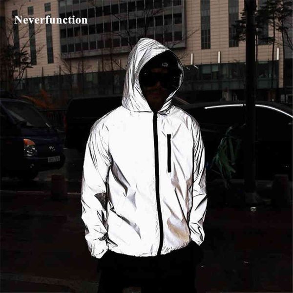 

hoodies plus size 4xl men spring autumn full windbreaker waterproof jacket male high street hip hop hooded coats, Black