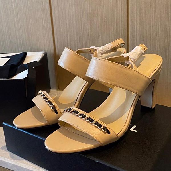

sandals england style fashion party designer 2021 women shoes dress for arrival open toe, Black
