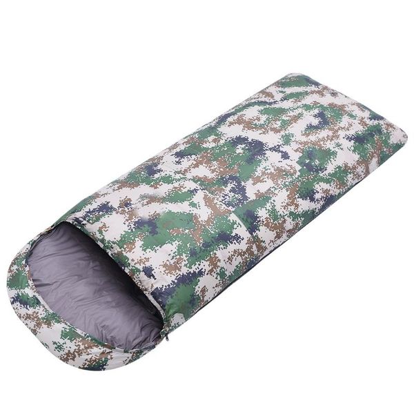 

sleeping bags 2021 thick bag, can be stitched down outdoor camouflage camping bag