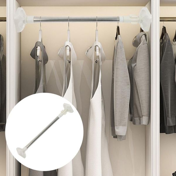 

hangers & racks convenient clothing rod punch-adjustable shower curtain rods