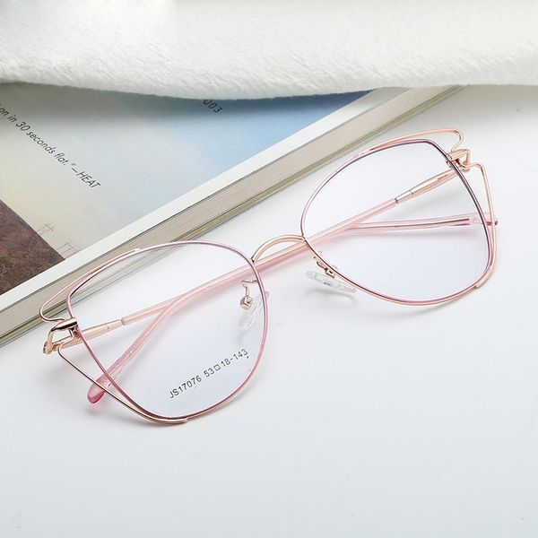 

fashion sunglasses frames square glasses frame men alloy ultralight 2021 eye women myopia optical eyeglasses male computer eyewear 598, Black