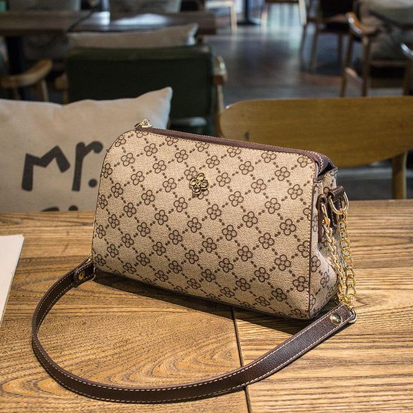 

evening bags classical geometric prints one shoulder bag for female women handbags genuine leather