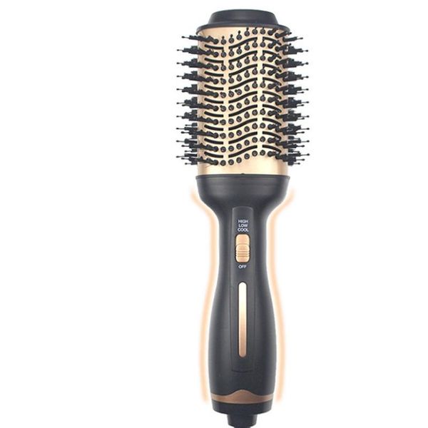 

air comb hair dryer straight multi-function gold 3 in 1 electric brushes