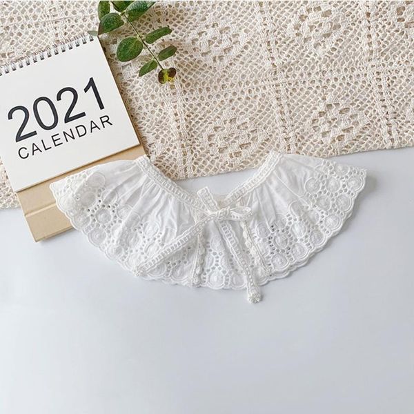 

baby infants shawl hollow out lace feeding bibs soft cotton collar saliva towel 97bc & burp cloths
