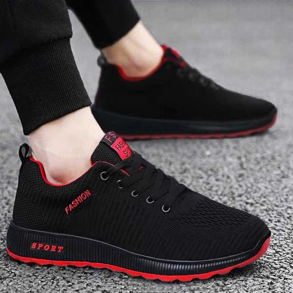 

new men's sports 2021 summer flying leisure student running shoes sneakers men's shoes