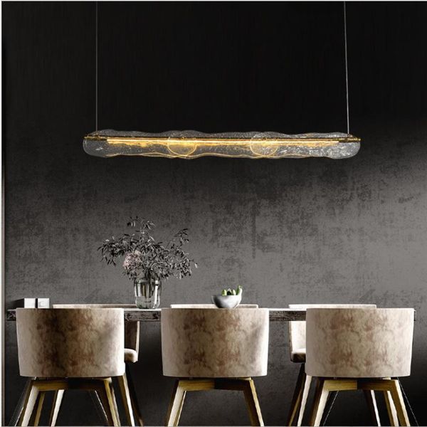 

modern luxury pendant lighting creative led lights for dinning room/kitchen long type hanging light fixture villa lamps