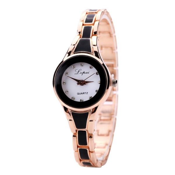 

wristwatches watches women 2021 lvpai relogio fashion ladies stainless steel casual luxury quartz wrist watch dropship #d, Slivery;brown