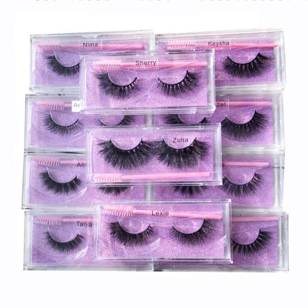 

fluffy lashes 25mm 3d mink wholesale in bulk dramatic long natural eyelashes makeup false