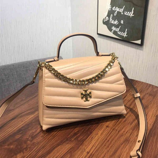 

tb new kira handbag lambskin chain one shoulder messenger leather women's bag