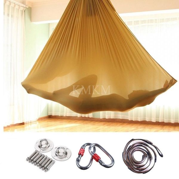 

yoga hammock set anti gravity inversion aerial equipment swing camp furniture