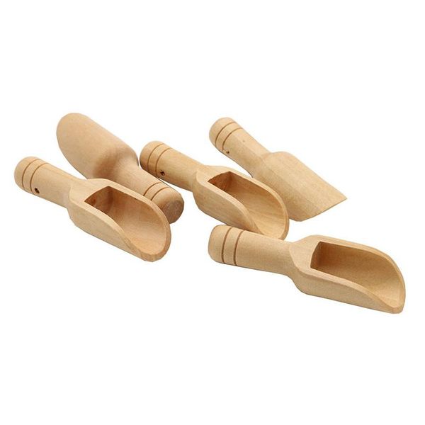 

pcs wooden small scoop salt sugar coffee spoon mini kitchen cooking tool ow spoons