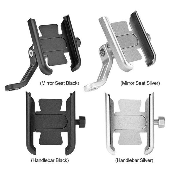 

cell phone mounts & holders universal metal bike rack aluminum alloy bicycle mobile holder motorcycle handlebar mount