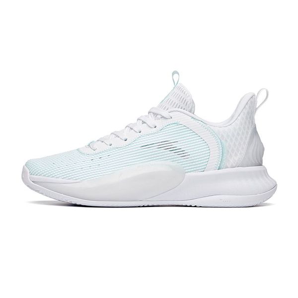 

anta klay thompson kt6 original light cavalry 6 basketball shoes 2021 summer low cut white/blue 112121605-4