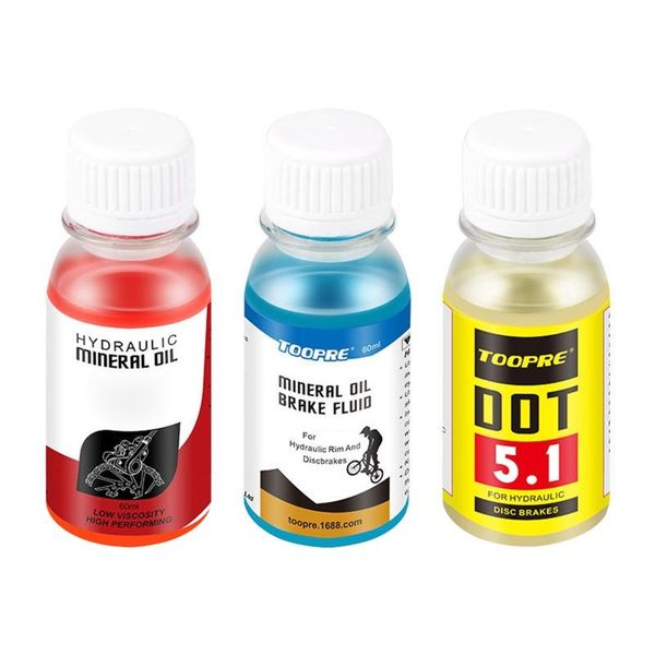 

tools 60ml mountain bike hydraulic mineral oil bicycle disc brake fluid dot 5.1 cycling repair accessories