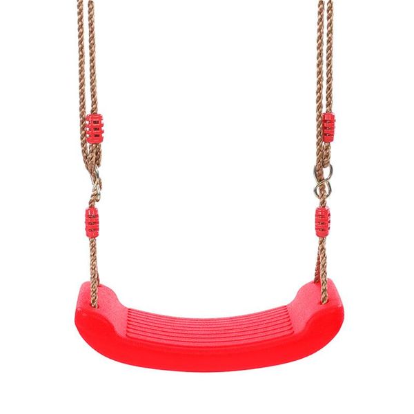 

kids indoor outdoor swing set 4cm thick seat with adjustable ropes park garden playground summer toy camp furniture