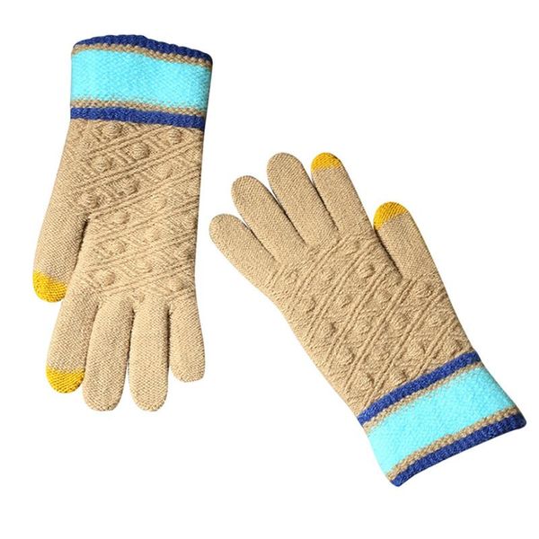 Luvas Sem Finger Dadíssimas Mitidos Algodão Toque Aquecido Toque Aquecida Aquecedor UNISEX WARN WRIVANTE TOTSCREEN LONGA MENS GUANTES Z4