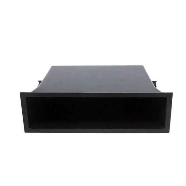 

car organizer single pocket fascia din vehicle radio cd storage box for accessories universal install racing kit