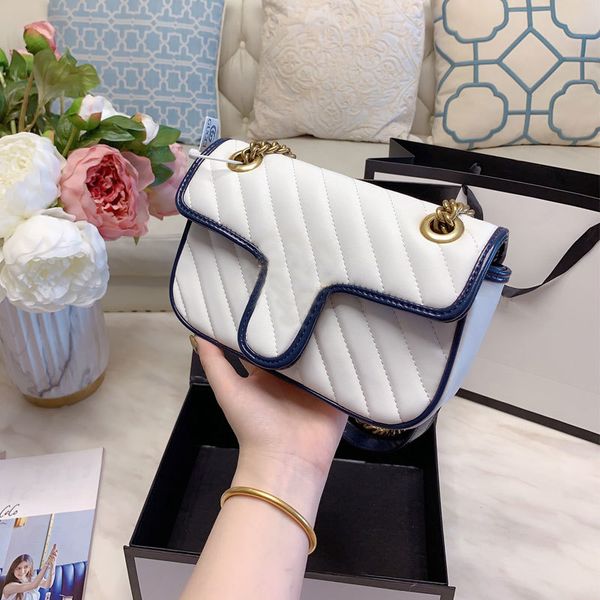 

crossbody women shoulder fashigenuine real bag chain flap bags, Red;black