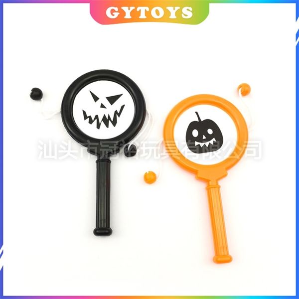 

halloween bat pumpkin hand plastic drum children's rattle gift toys