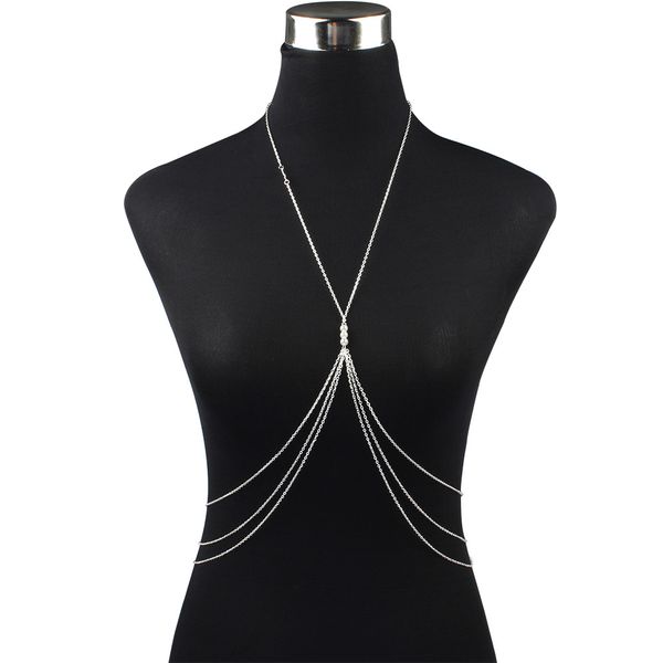 Sexy Körperkette Harness Bodychain Für Frauen Bauch Taille Bikini Kette Weiblichen Body Schmuck Mädchen Mode Boho Strand Schmuck