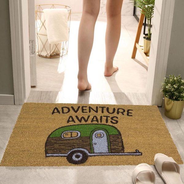 

carpets welcome doormat entrance mat indoor/outdoor rug patterns printed front door 40x60cm anti-slip floor rugs