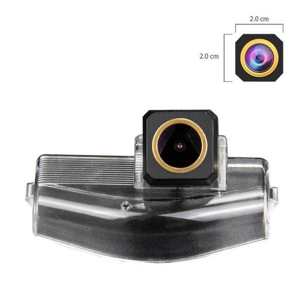 

car rear view cameras& parking sensors hd 1280x720p golden camera night vision backup trajectory dynamic line for 2 3 2011-2014