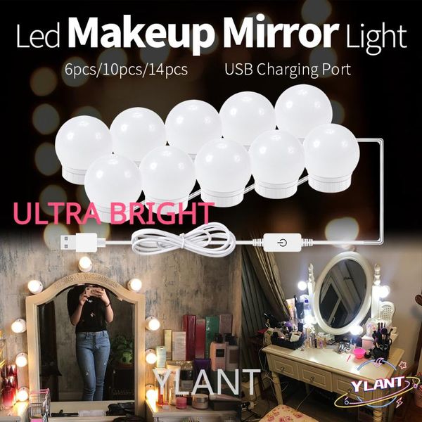 

vanity lights swt usb make up lamp bathroom dressing lighting dimmable led wall lampled makeup mirror light bulbs